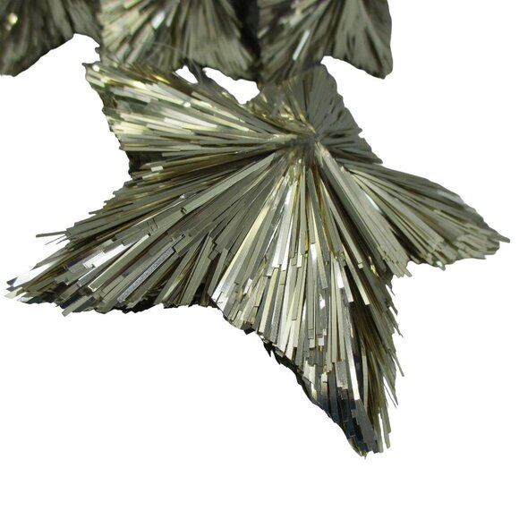 Target Wondershop GOLD Tinsel Stars Christmas Tree Ornaments Set Of 8 Lot NWT - Picture 6 of 7